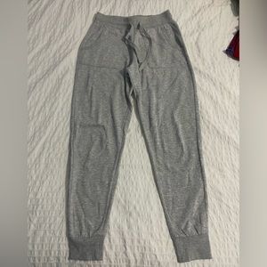 Grey pink republic sweat pants.